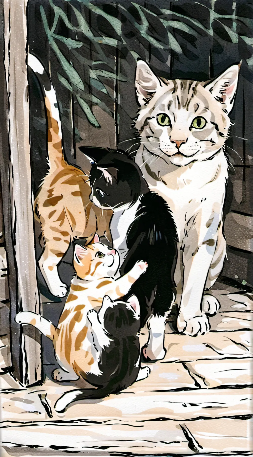 ai character: the hated kitten background