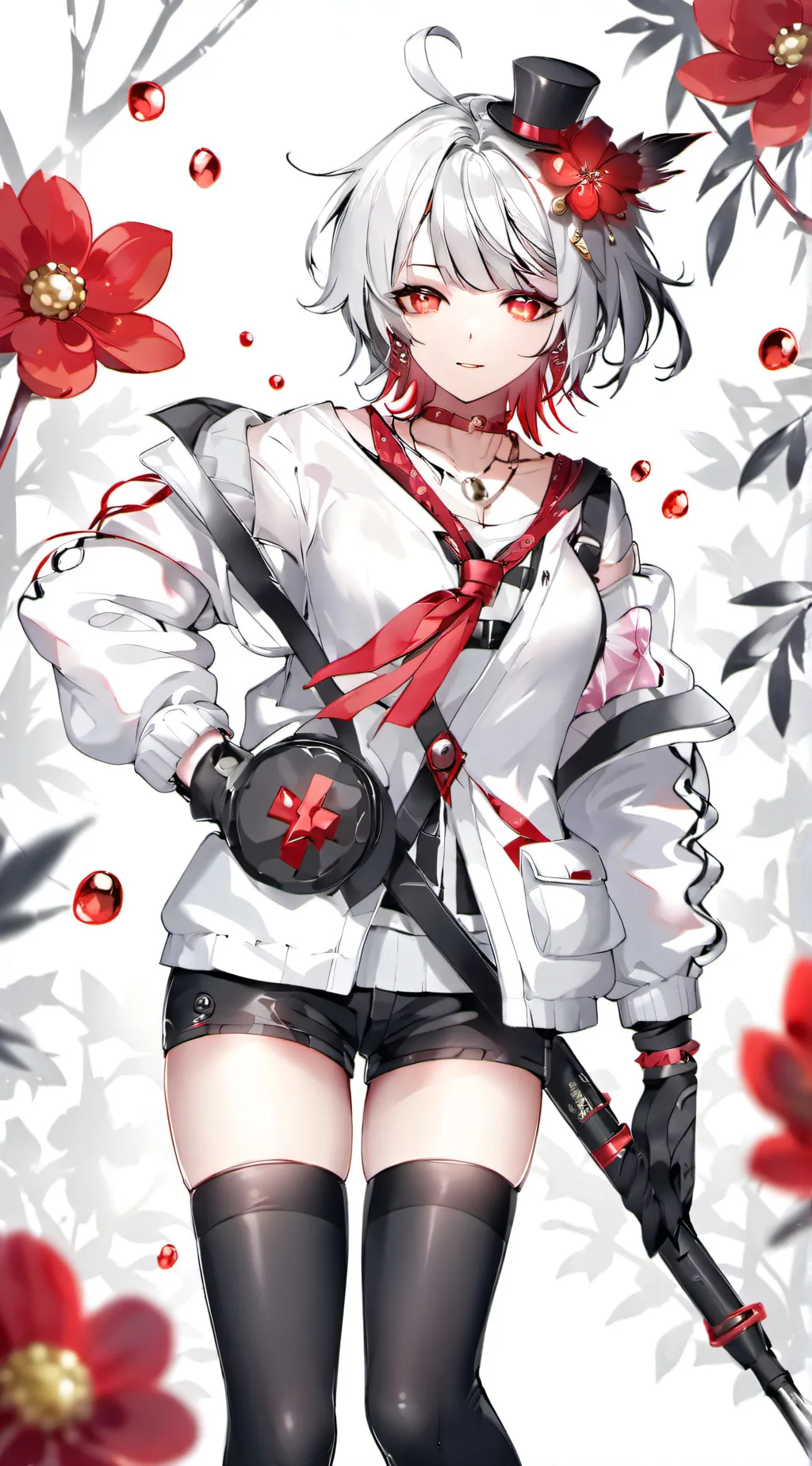 ai character: amber  background