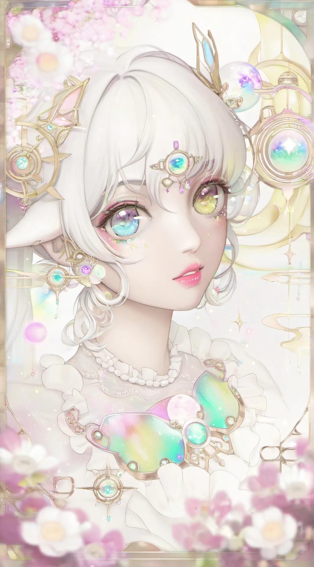 ai character: Gal background