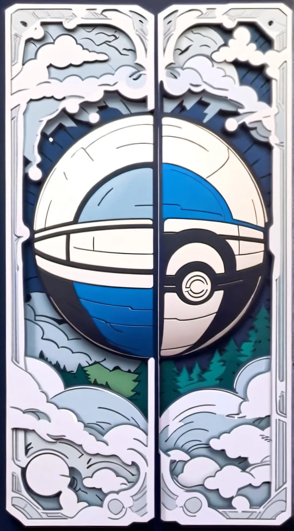 ai character: Sus pokemon background