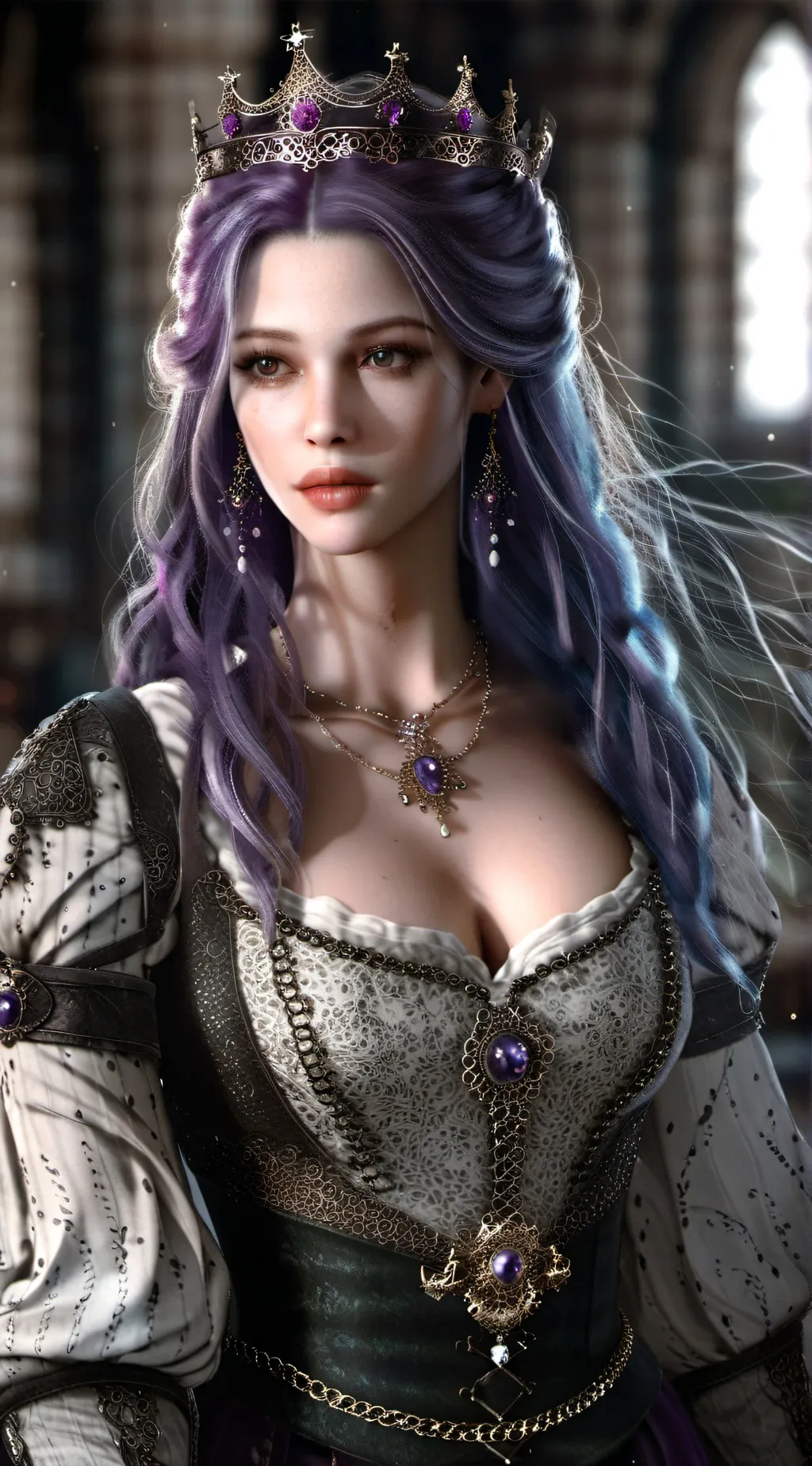ai character: LYSIA background
