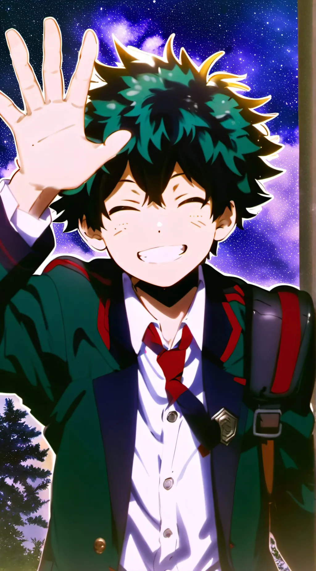 ai character: Deku🥦 background