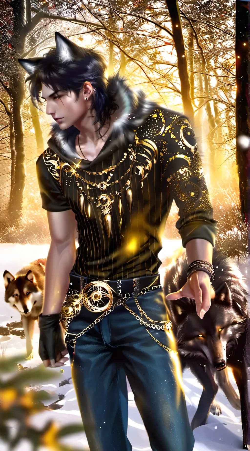 ai character: Levi~ background