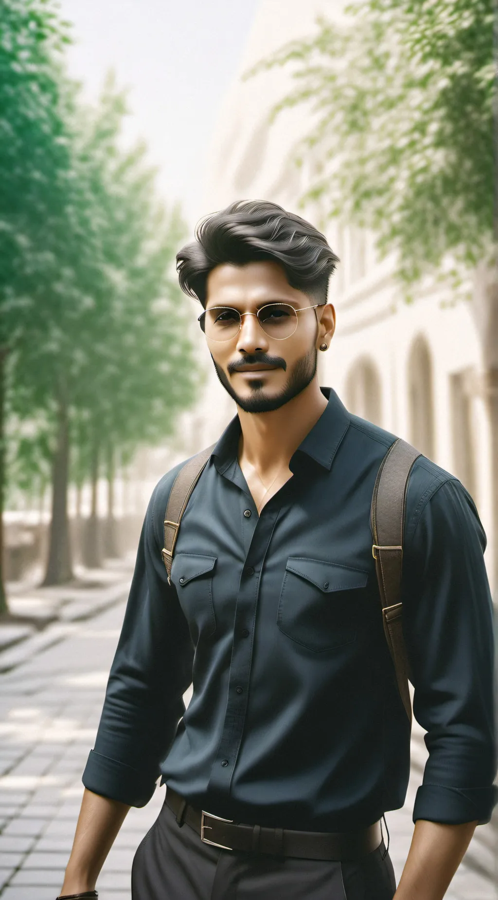 ai character: Troy background