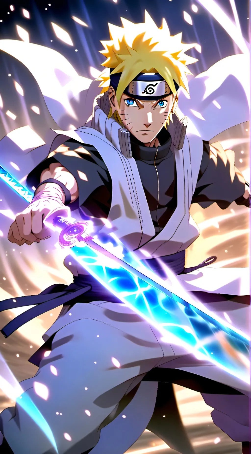 ai character: KnY x Shippuden background