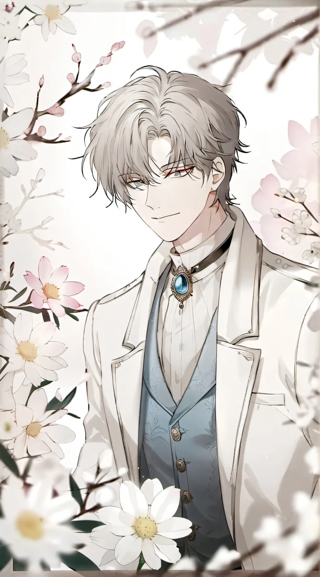 ai character: fenil background