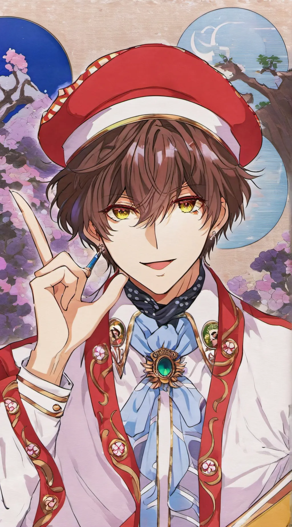 ai character: Asher background