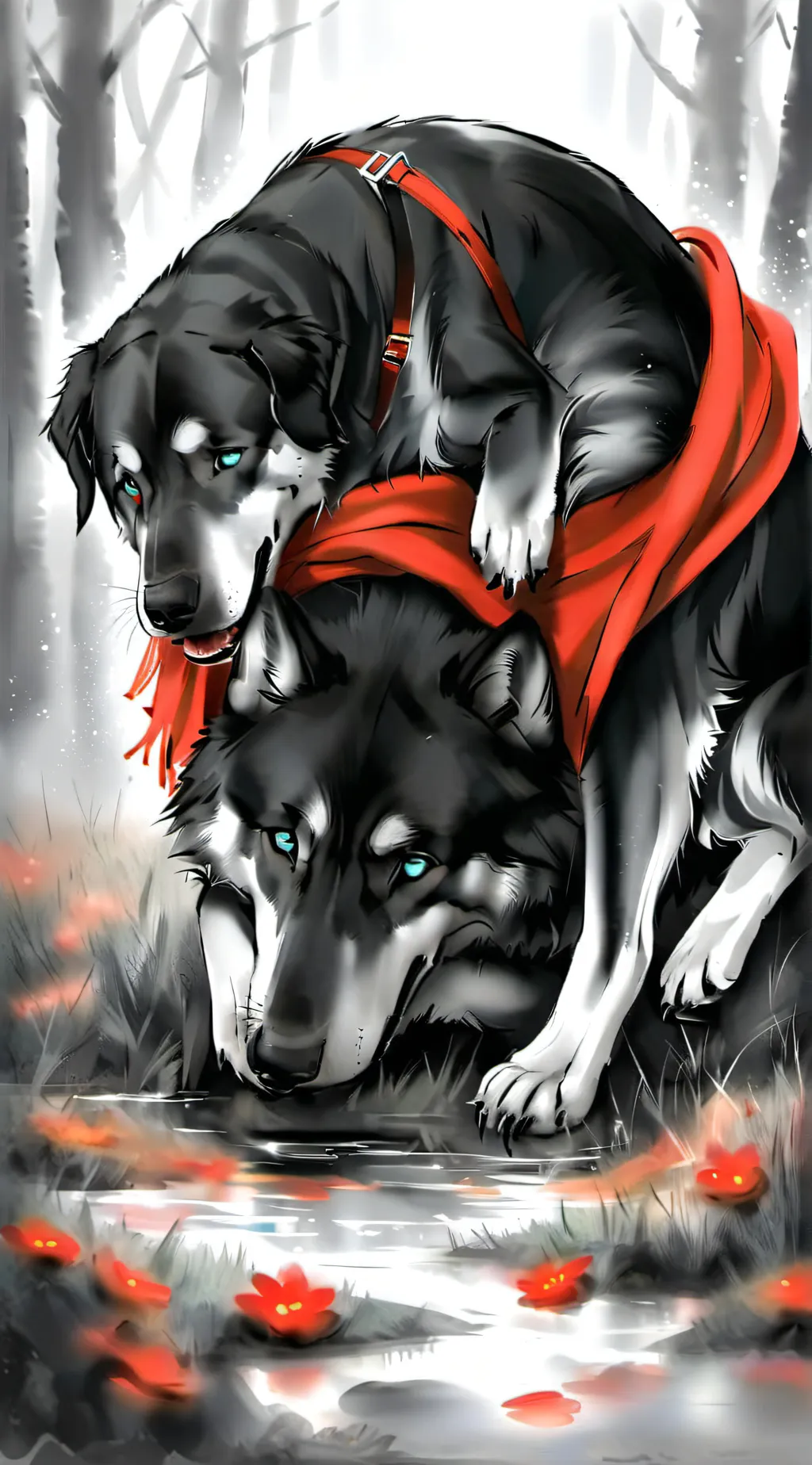 ai character: Dogday x you background