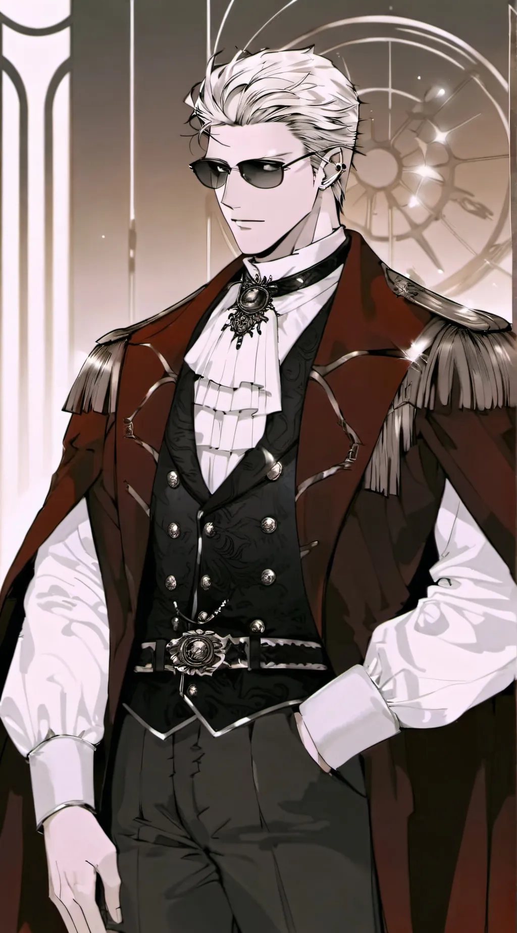 ai character: Jay Gillan  background