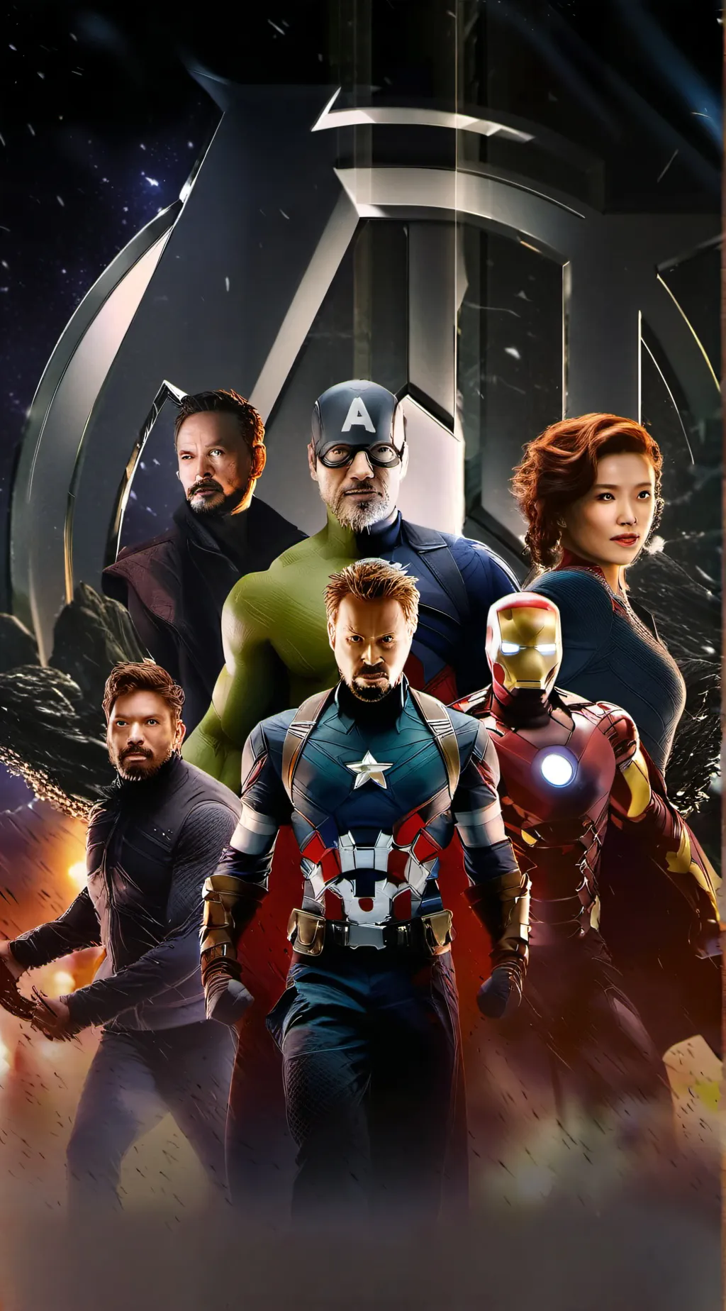 ai character: Avengers my enemy background