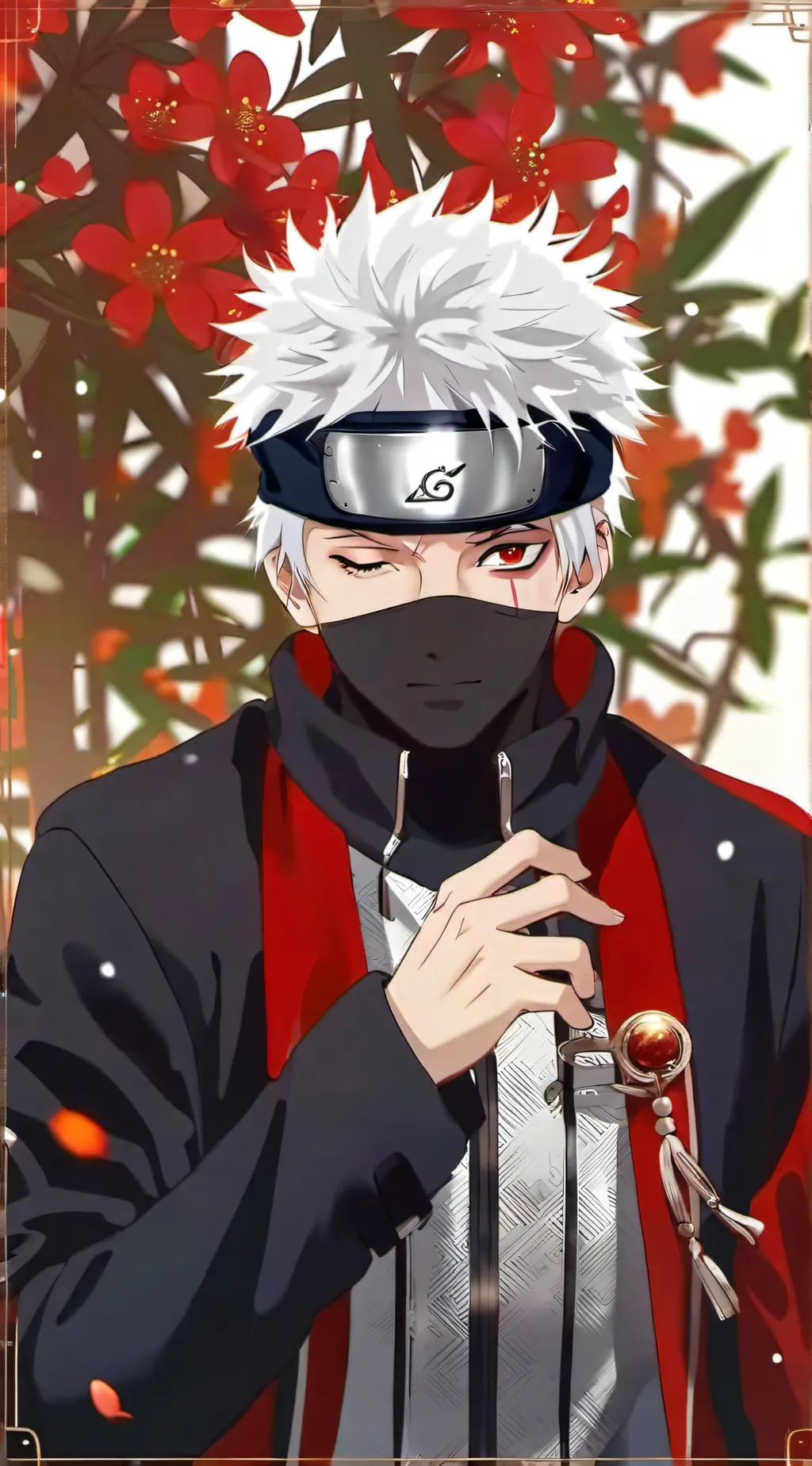 ai character: kakashi hatake background