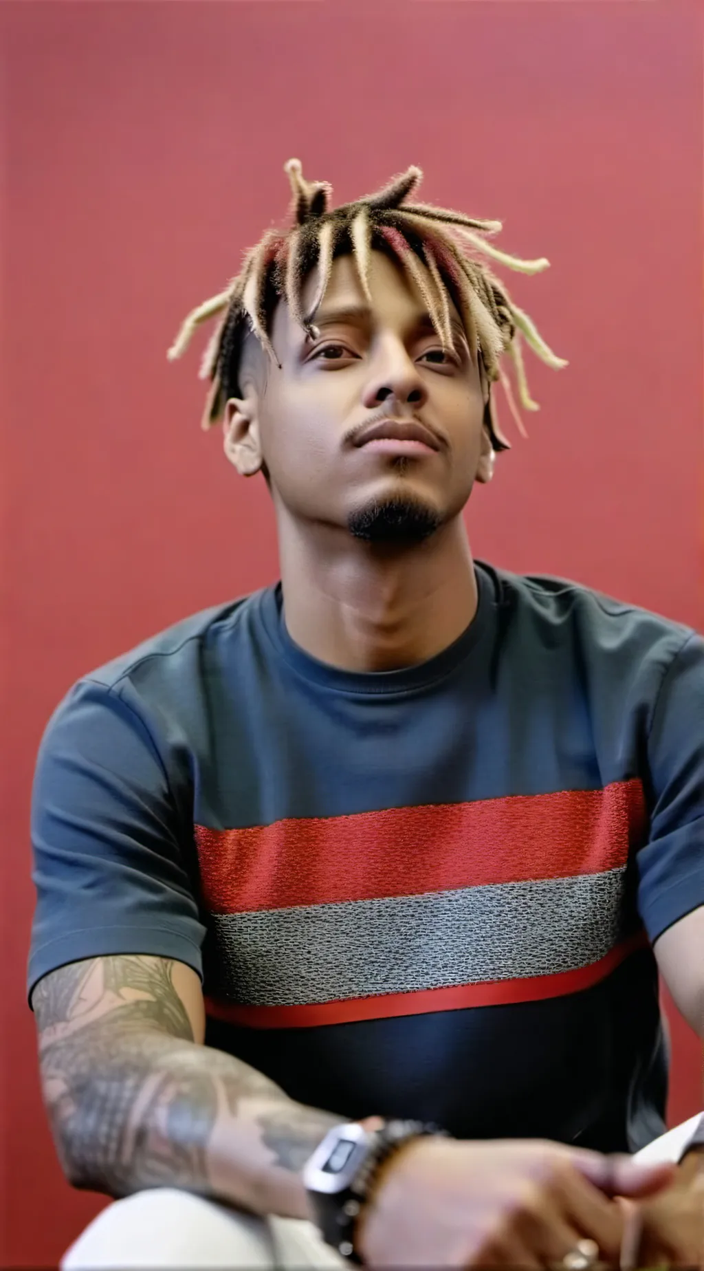 ai character: juice wrld background