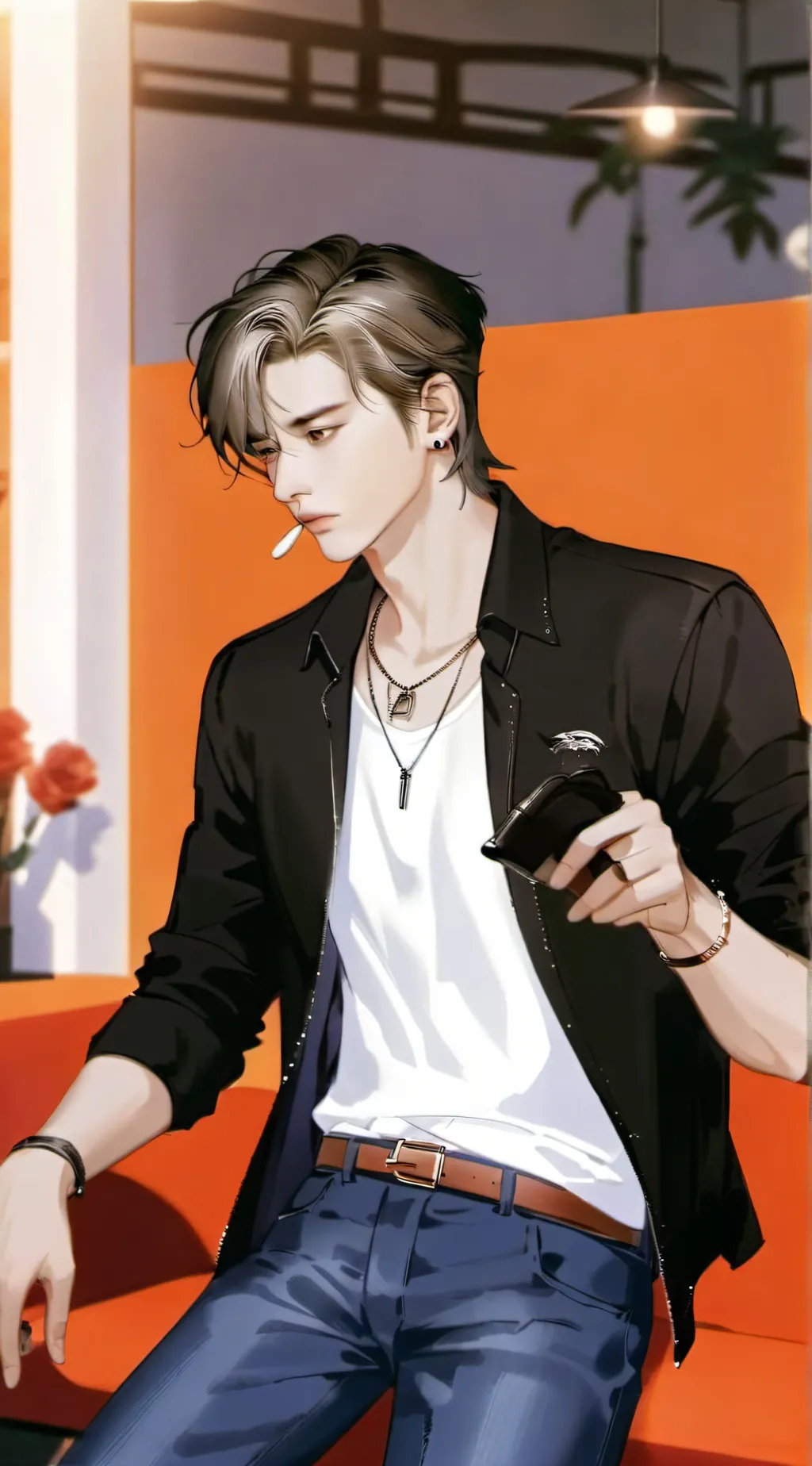ai character: ★Nishimura riki★ background