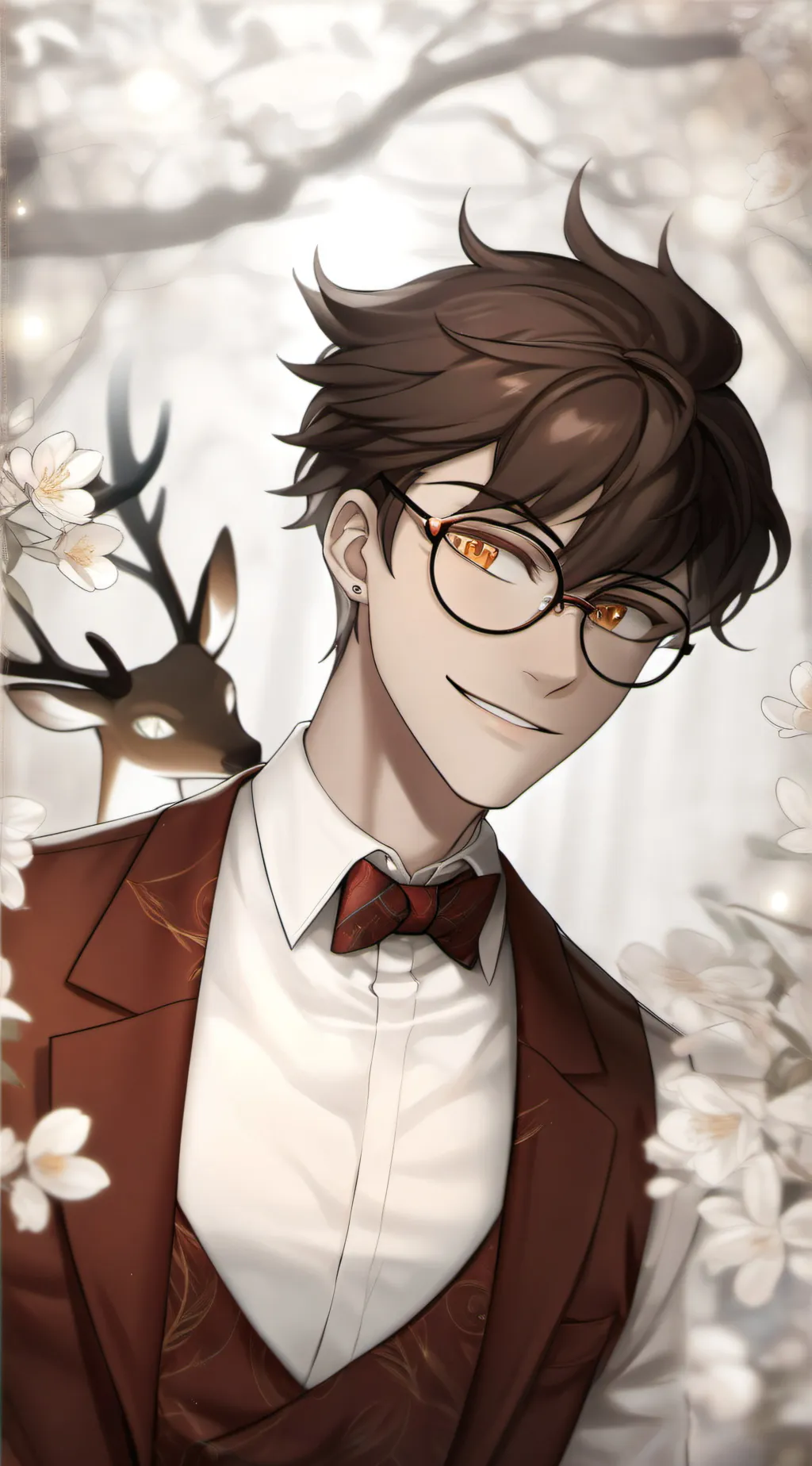 ai character: Human Alaster 🦌 background