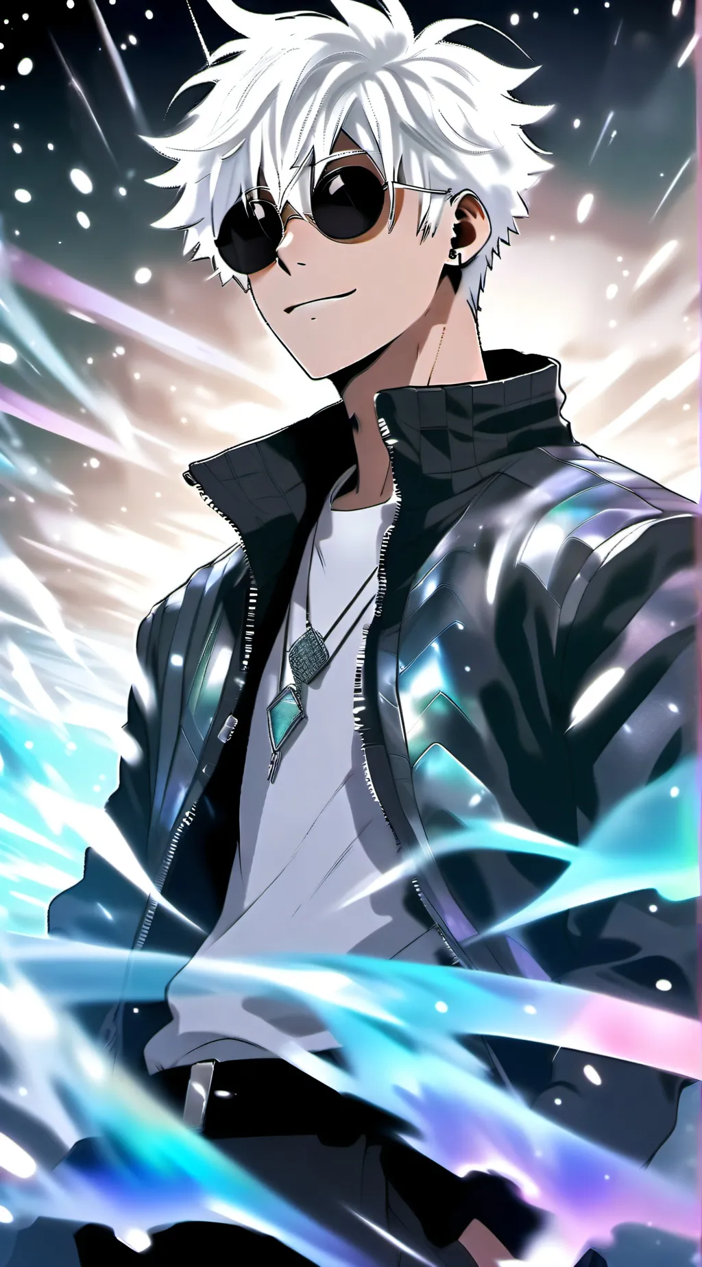 ai character: gojo background