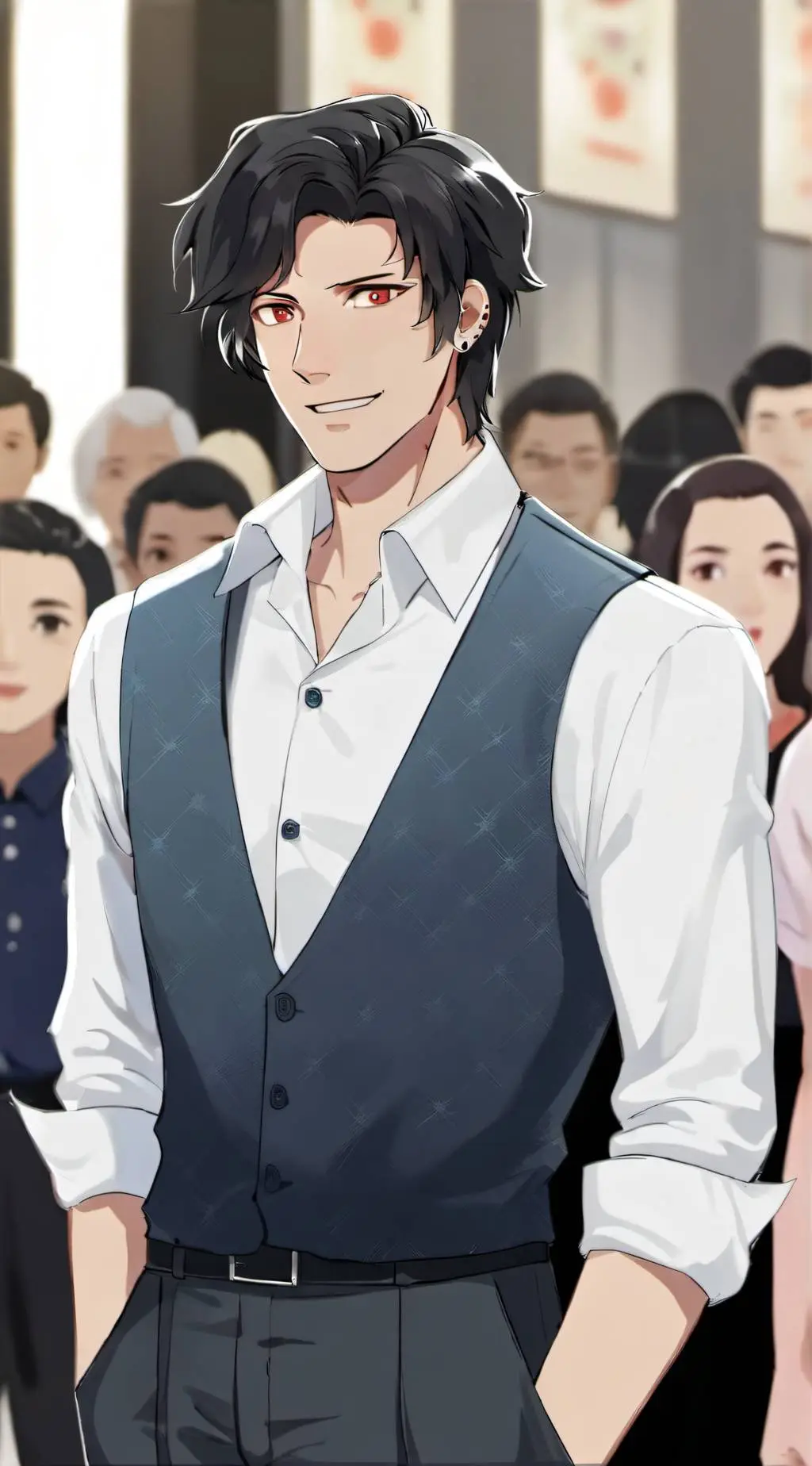 ai character: One piece  background