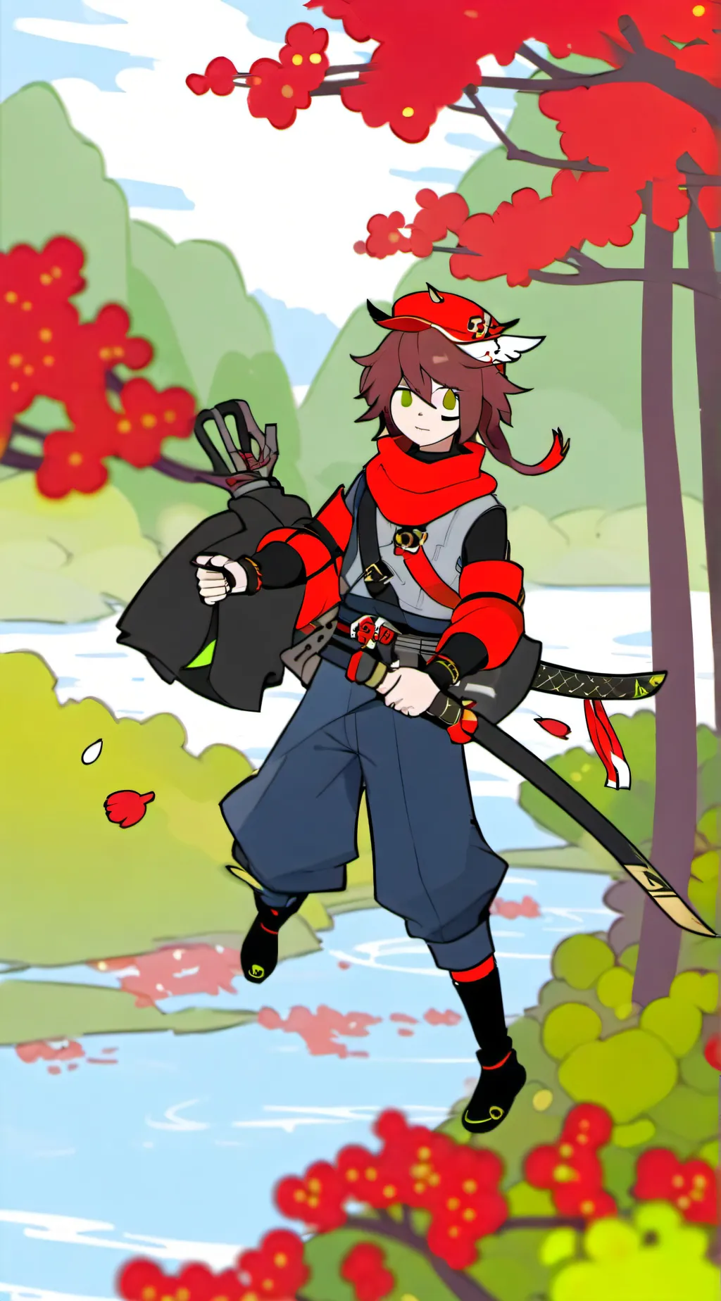 ai character: Archer background