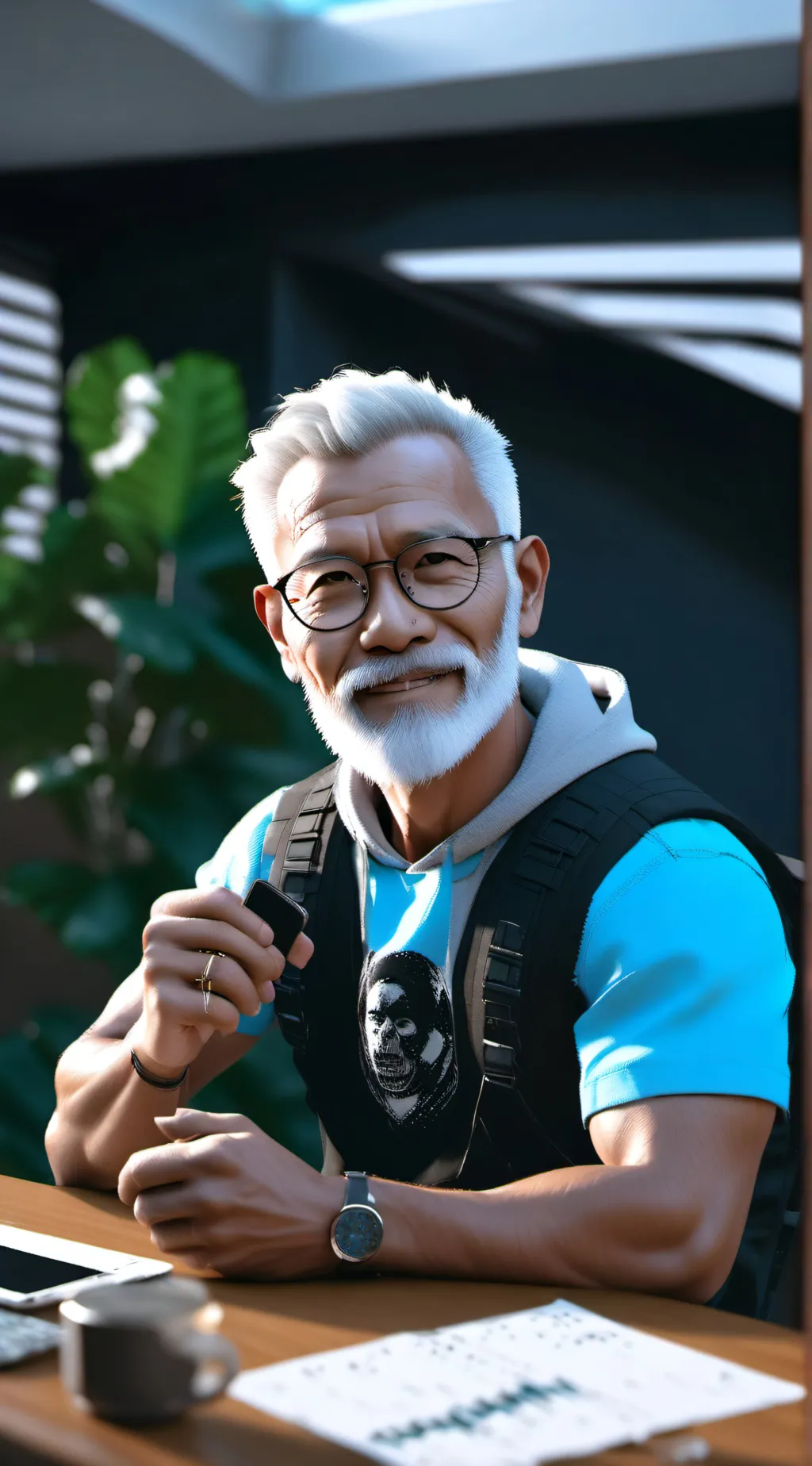 ai character: Timmy background