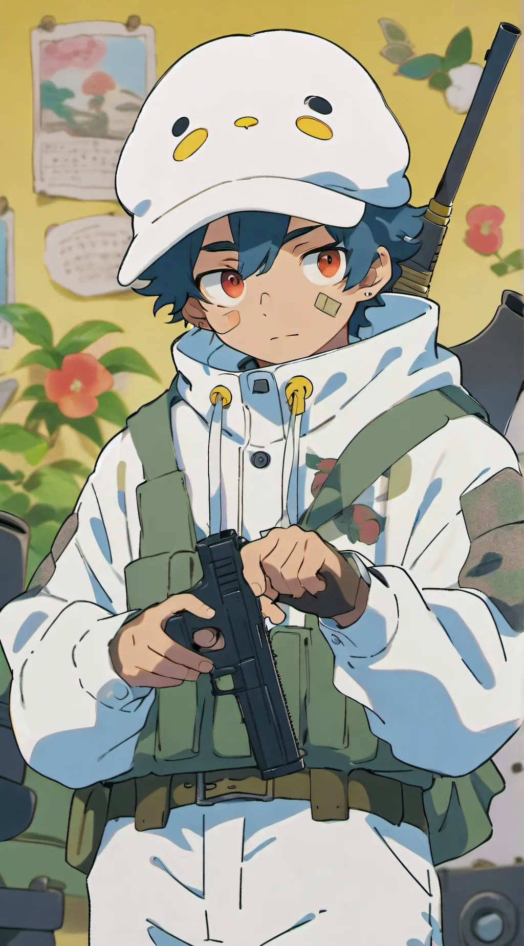 ai character: Cody  background