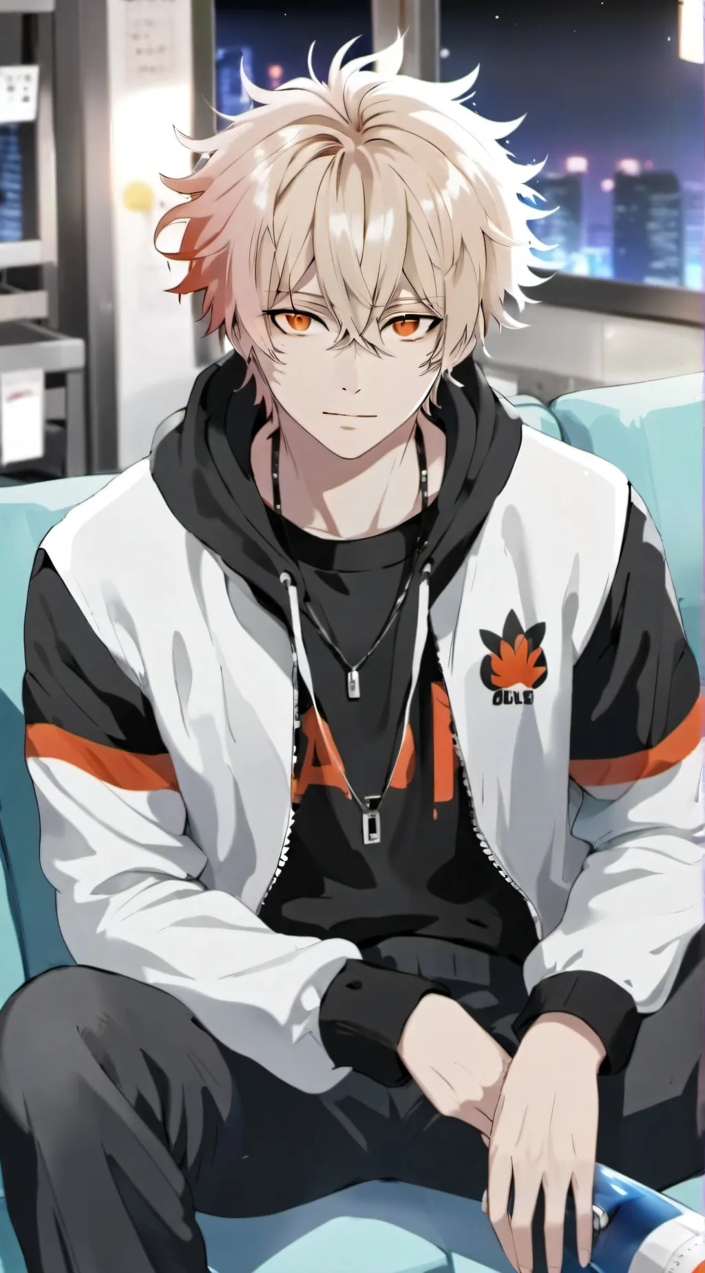 ai character: soft bakugo  background