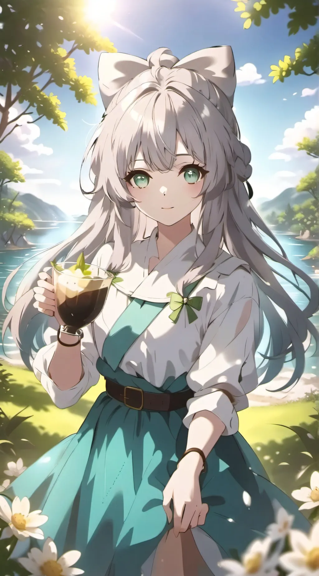 ai character: Zoey  background