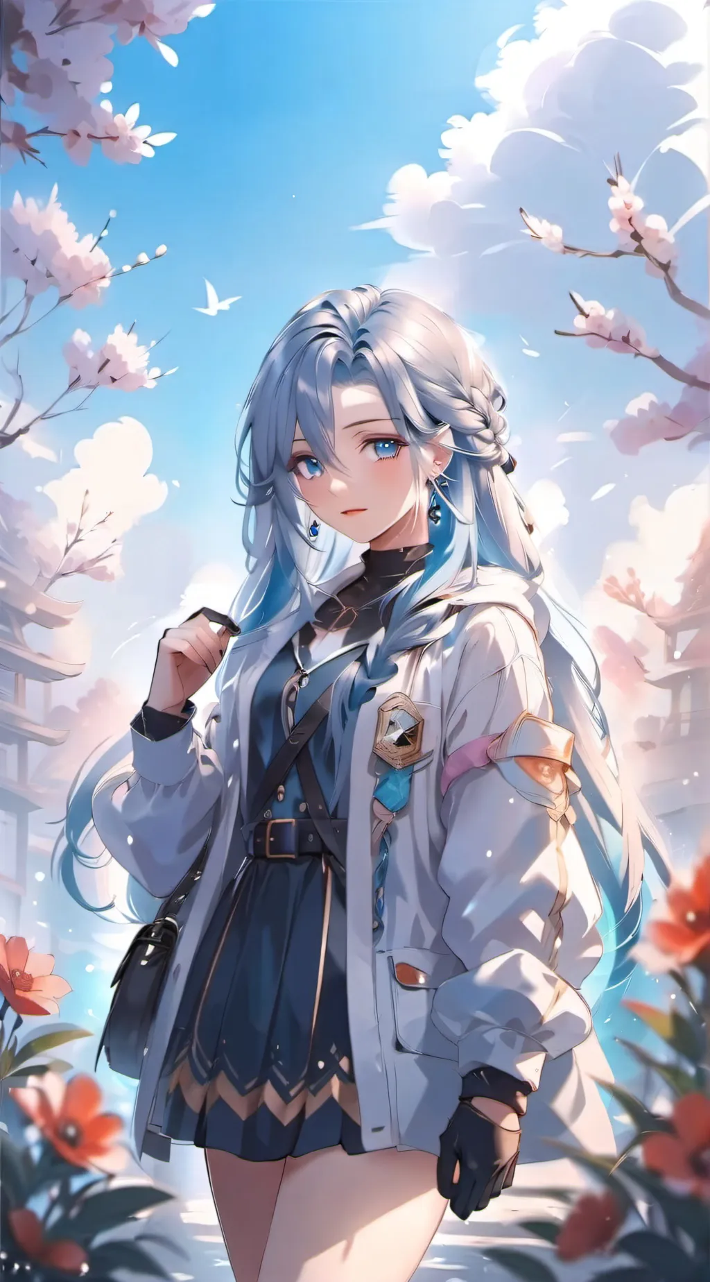 ai character: demon slayer background