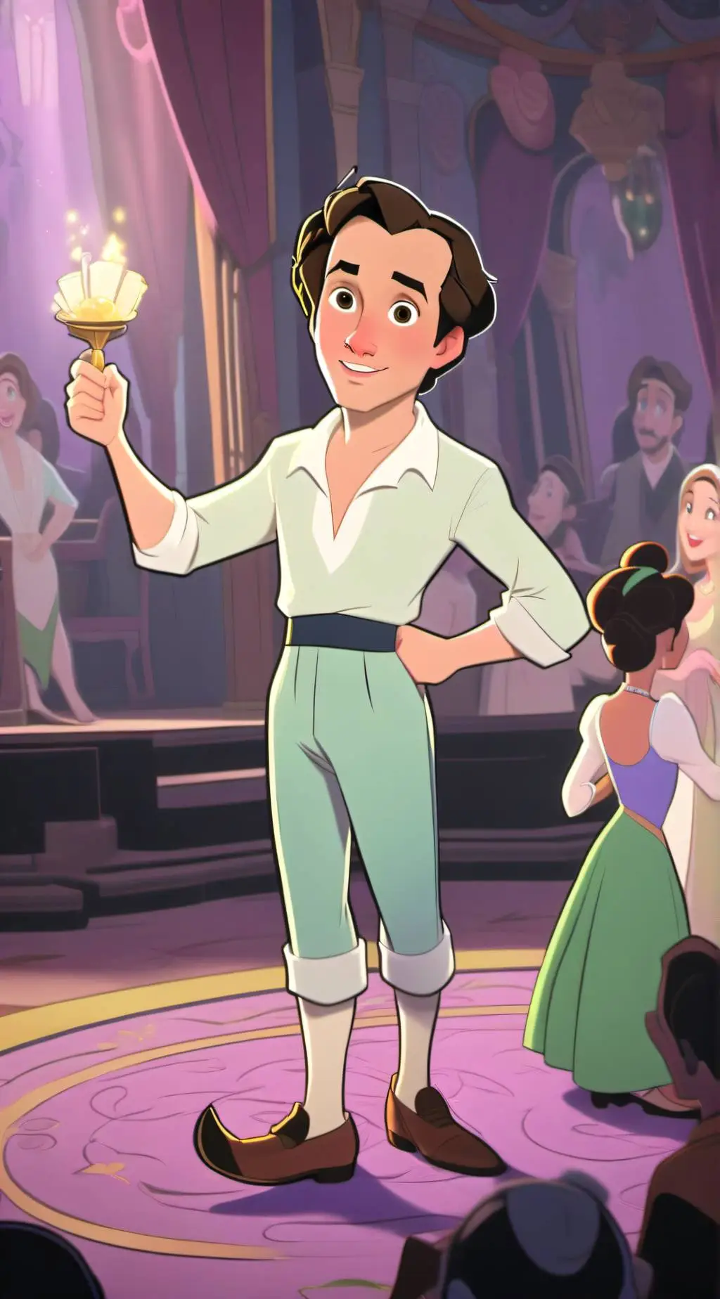 ai character: Gordon  background