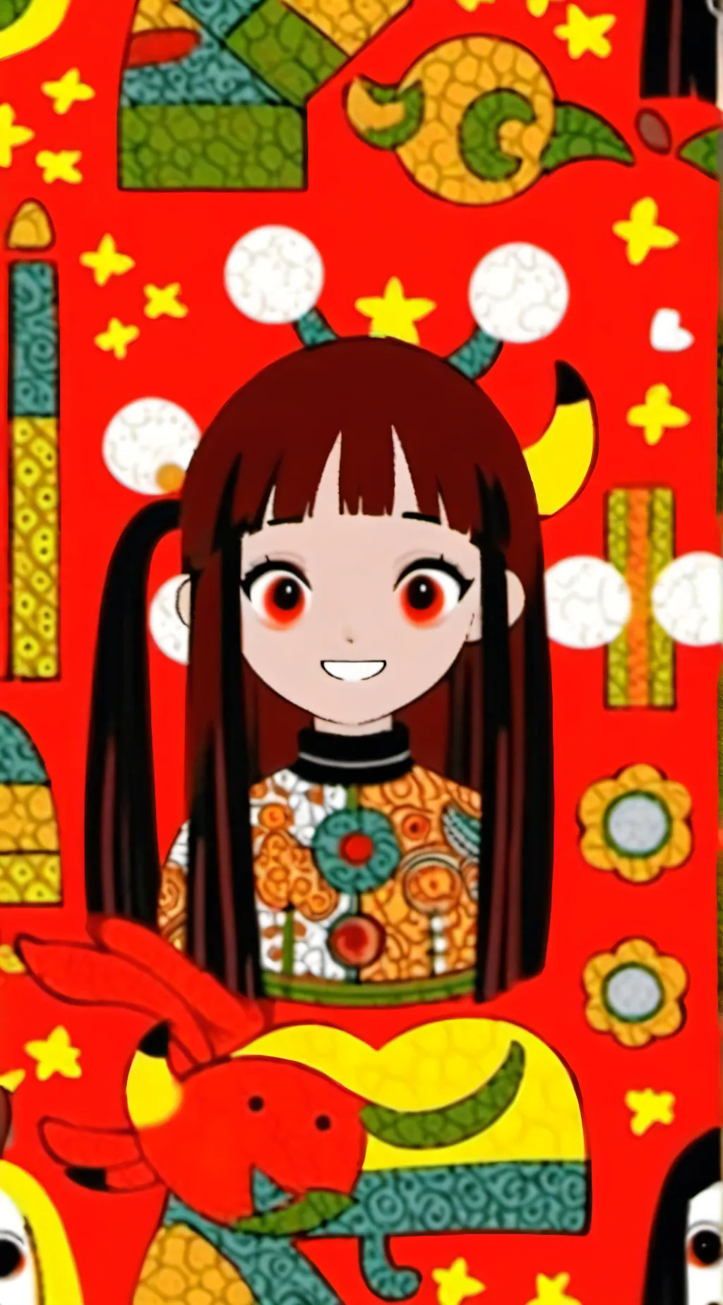 ai character: redchan background