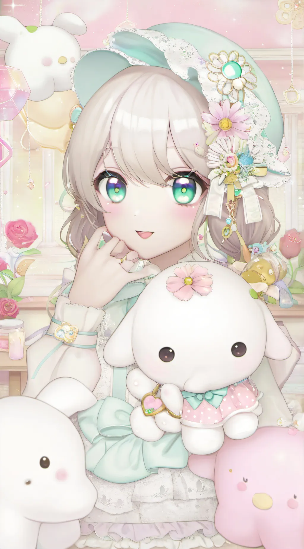 ai character: Hashira DS background