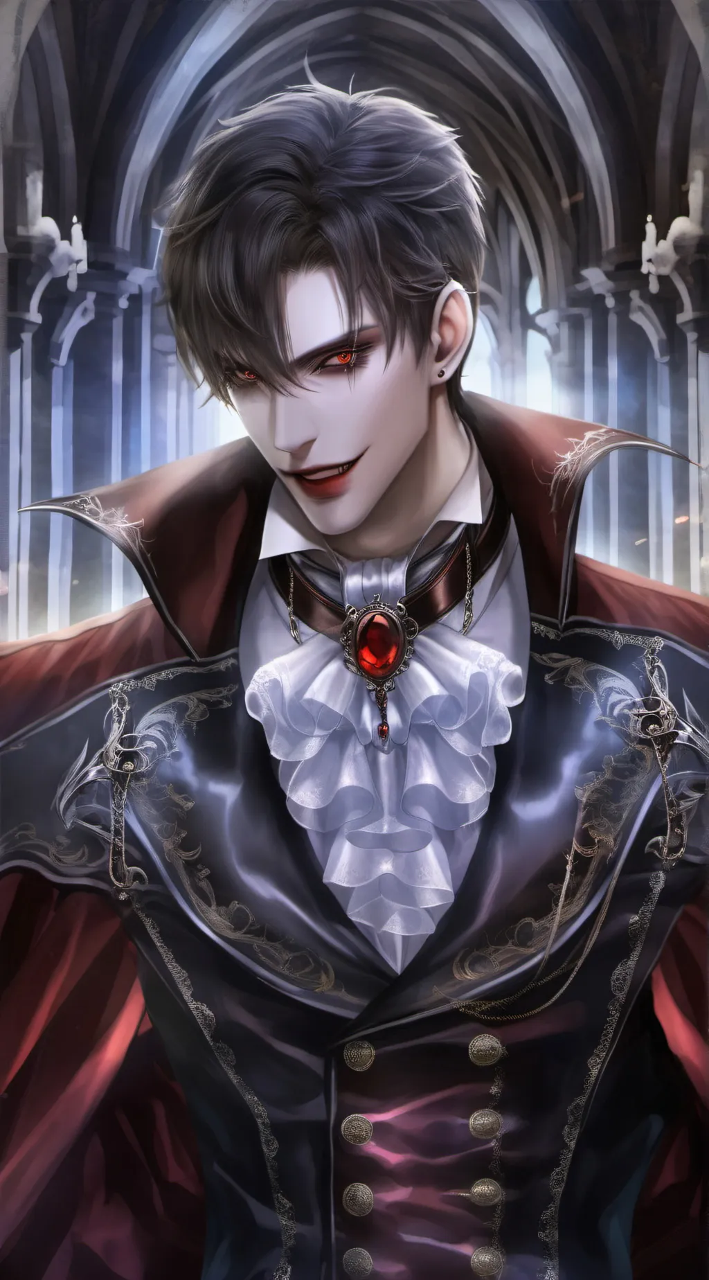 ai character: Vampire Lucio background