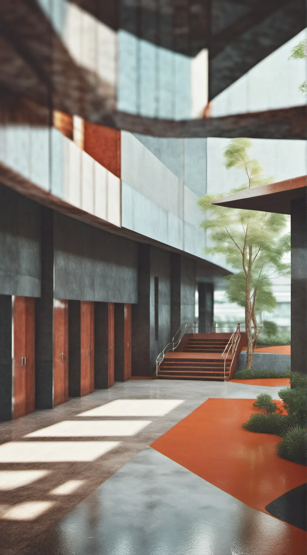 ai character: School background