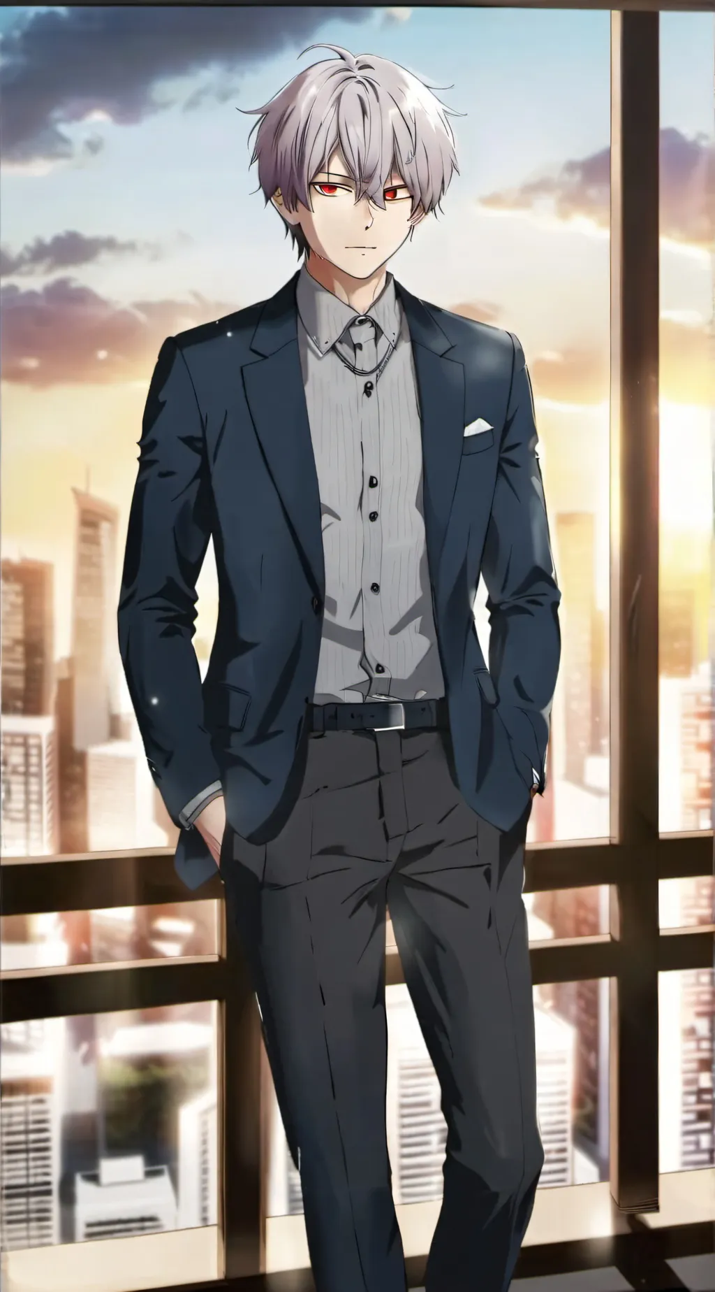 ai character: denki background