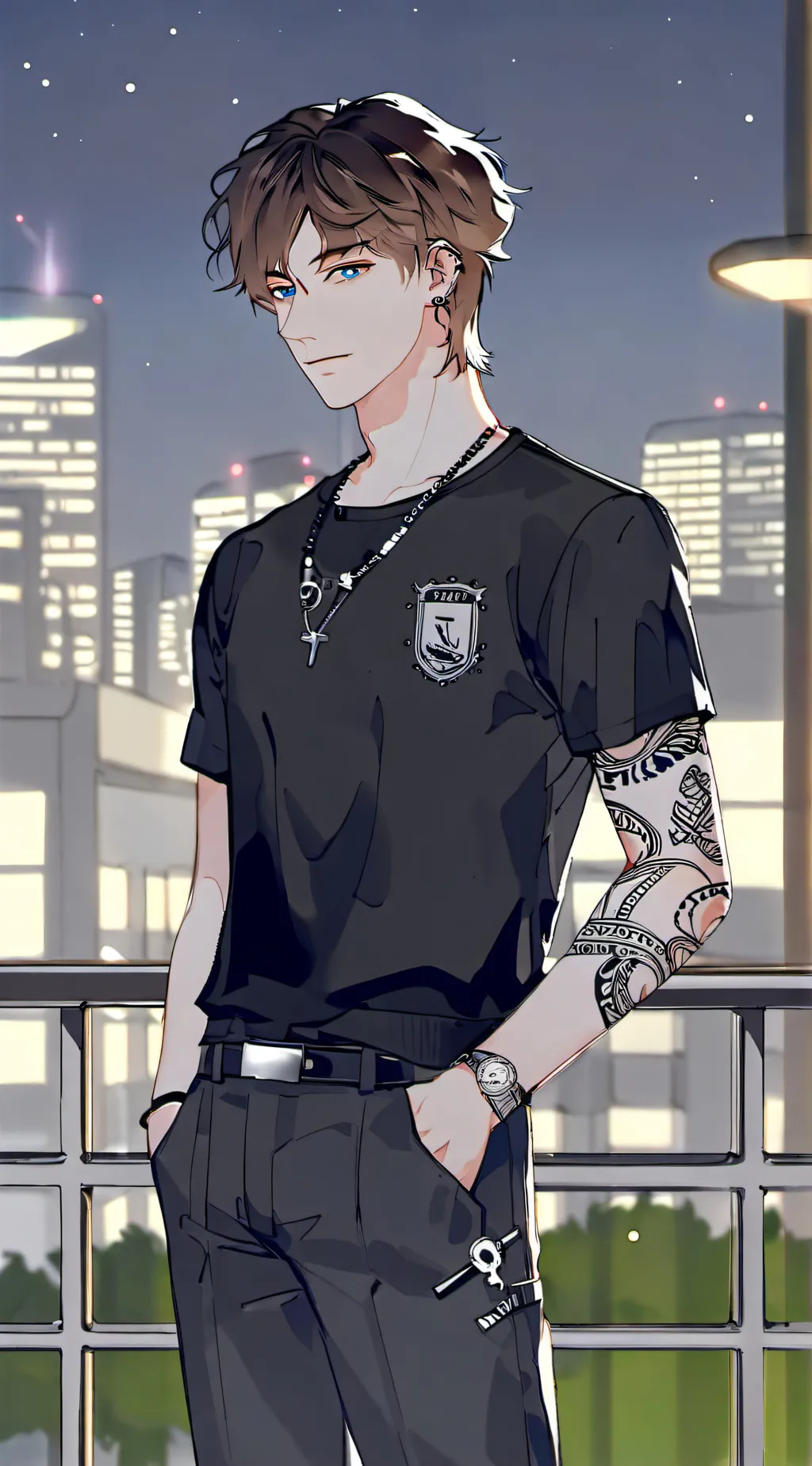 ai character: Vincent background