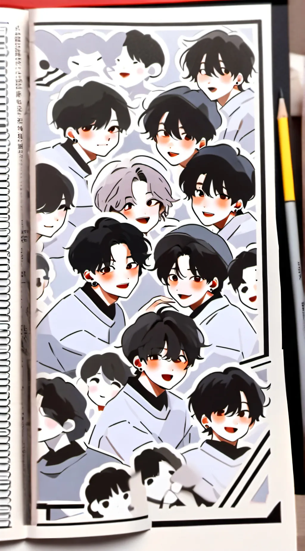 ai character: Skz background