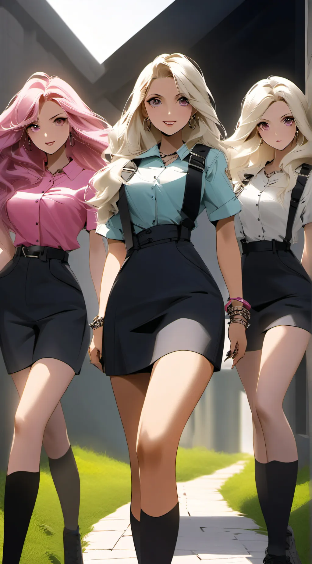 ai character: || HIGH SCHOOL!! ★ || background