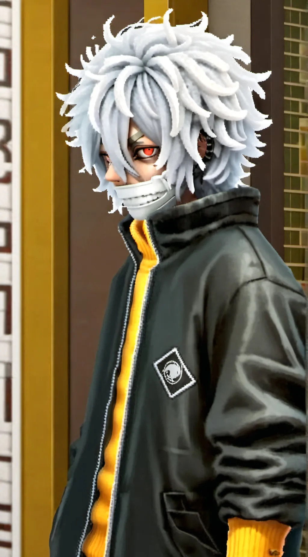 ai character: shigaraki  background