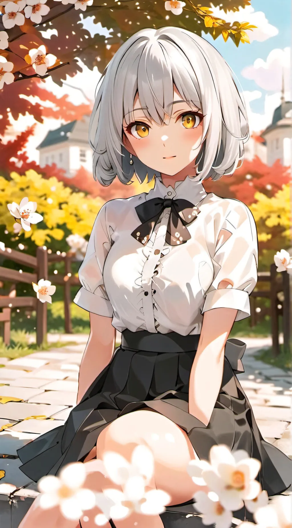 ai character: Rose  background