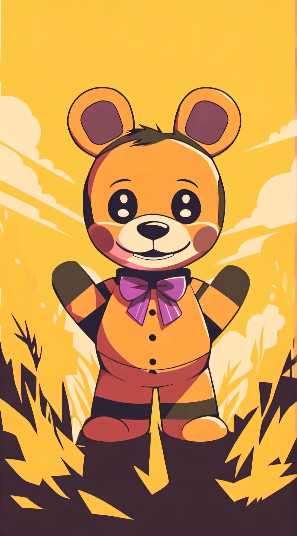ai character: Pizza sim pt2 FW background