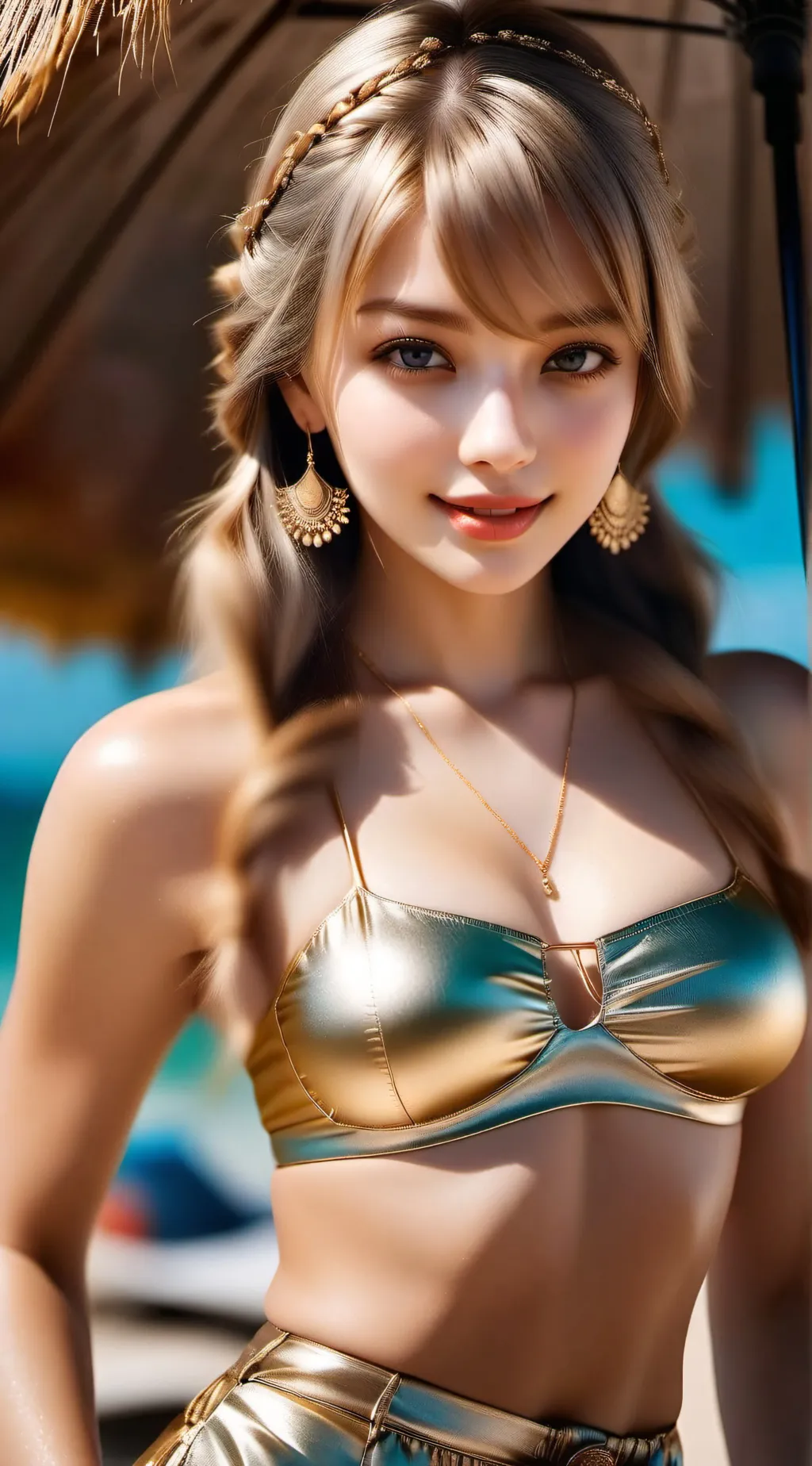 ai character: Ella Cornstarch background