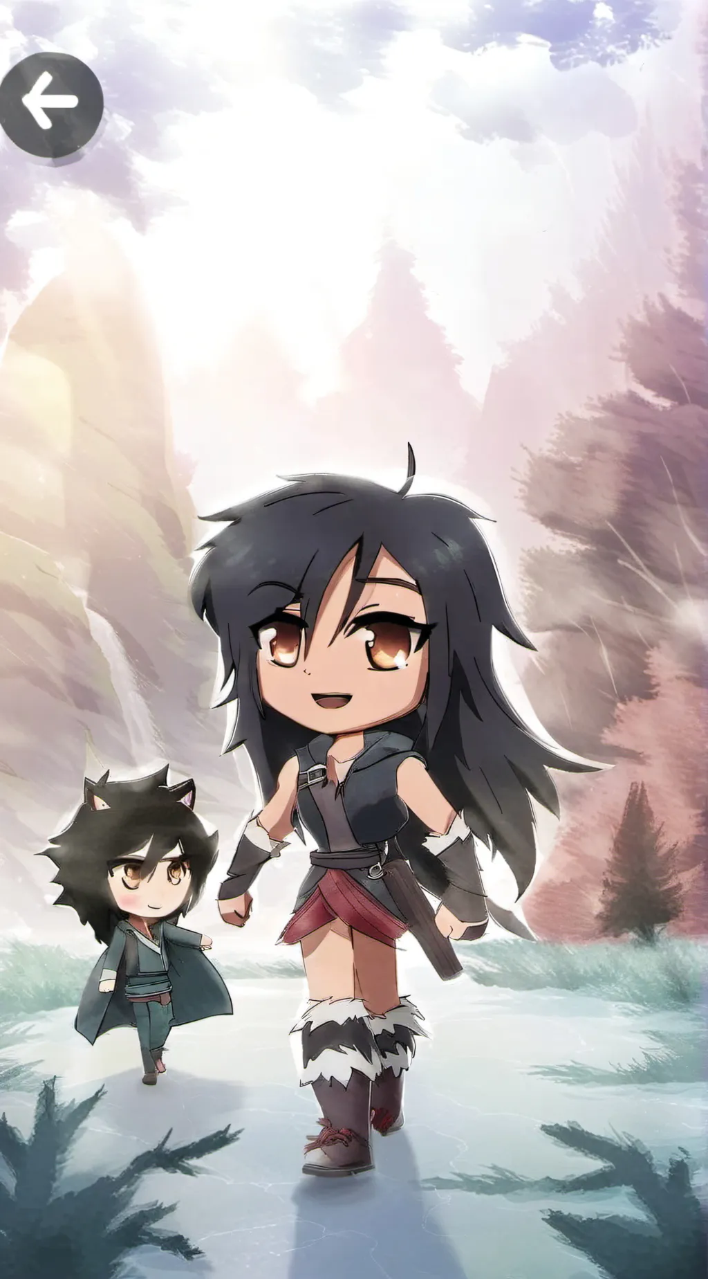 ai character: Aphmau background