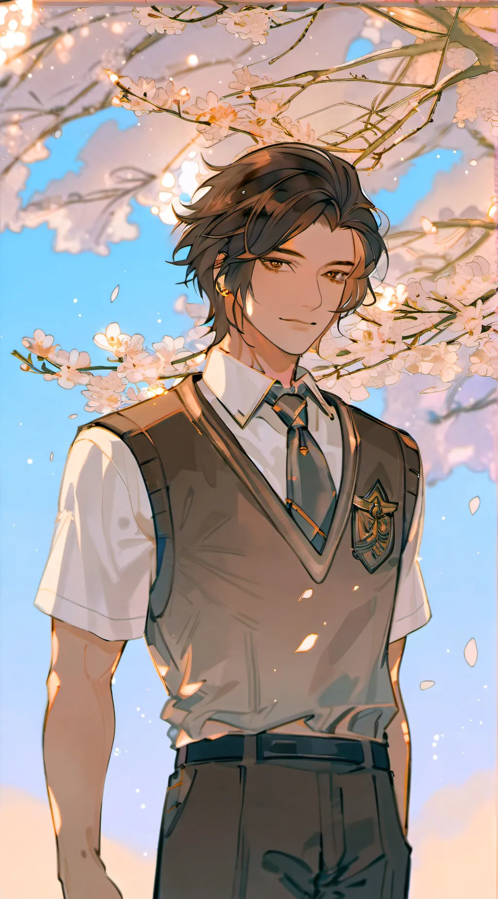 ai character: 😘Ezra😘 background
