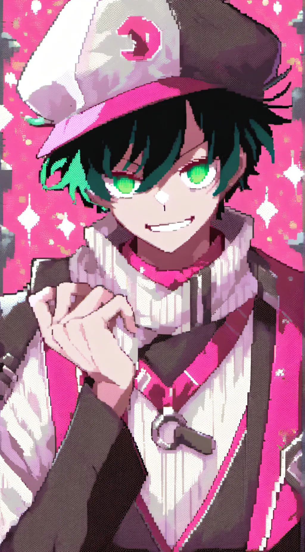ai character: Drunk Deku  background