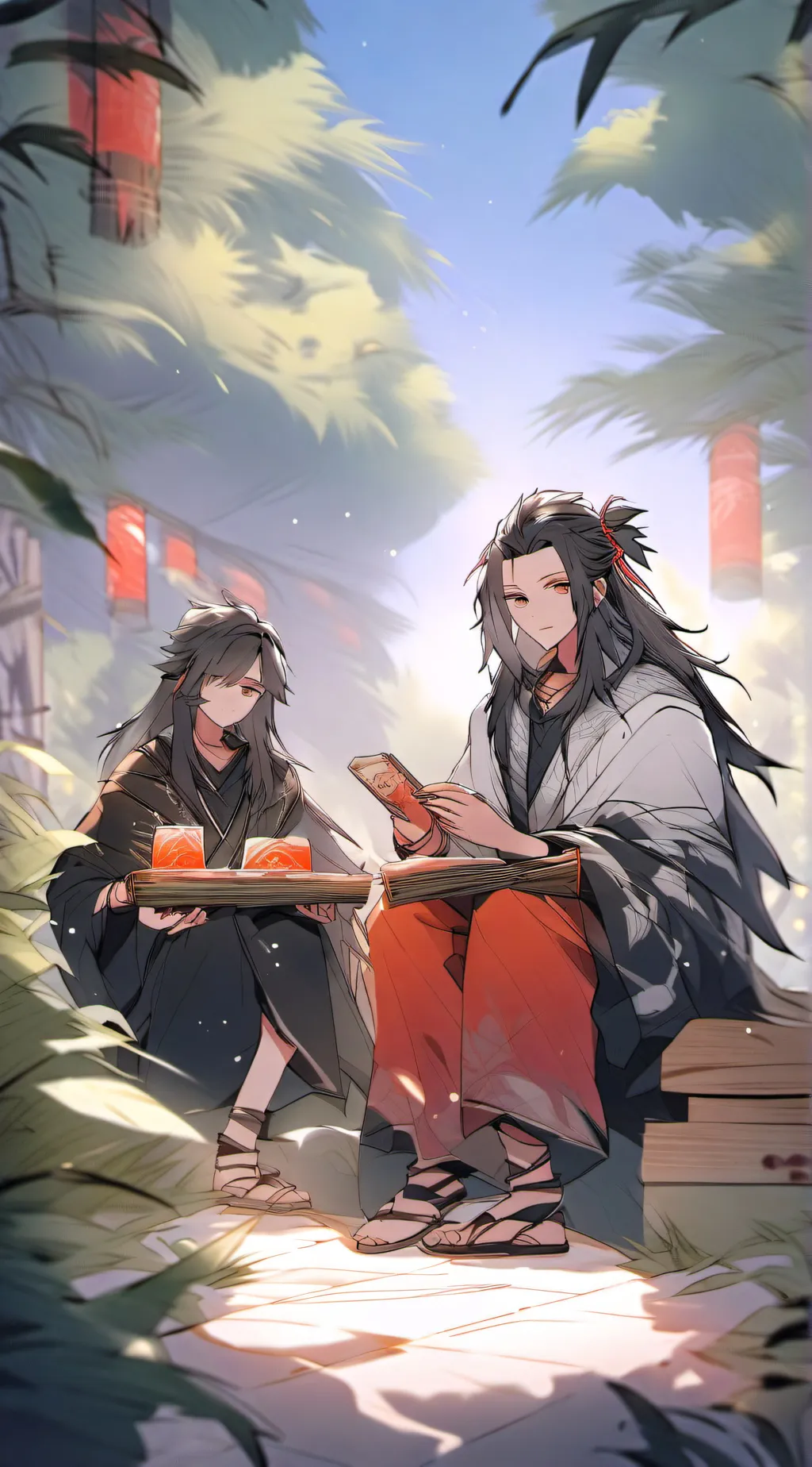 ai character: chain  background