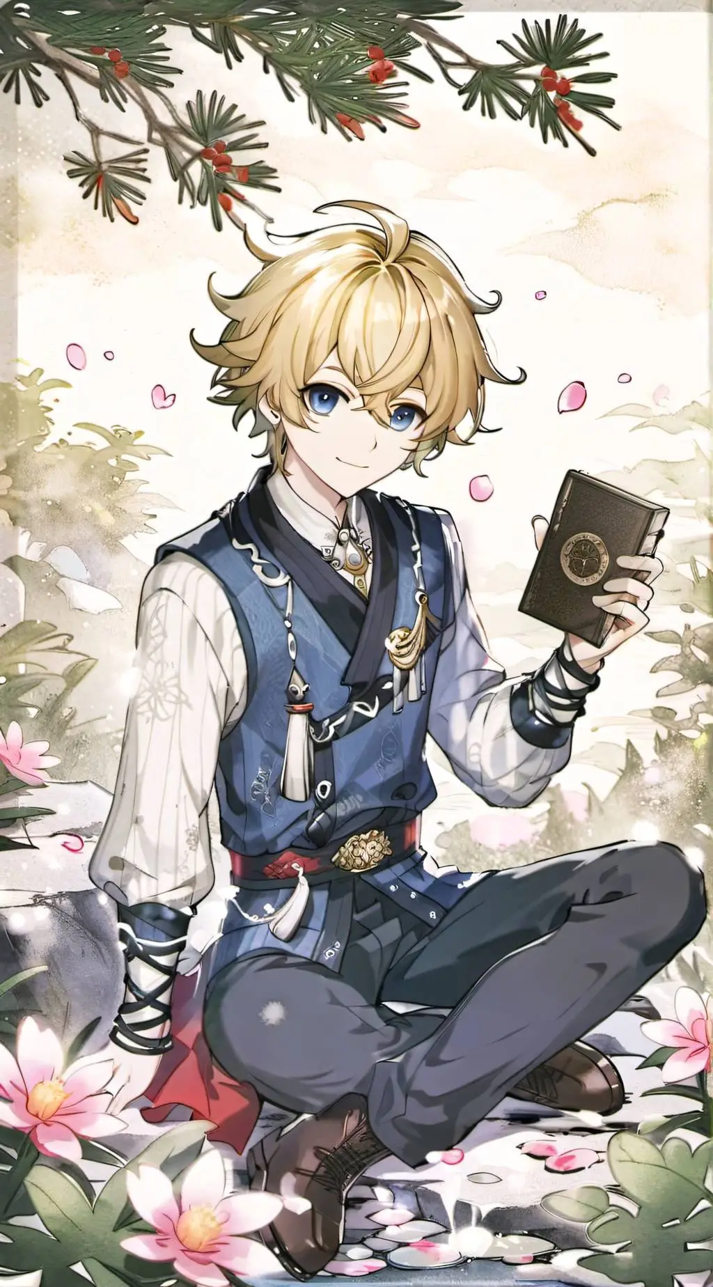 ai character: Mika Schimidt  background