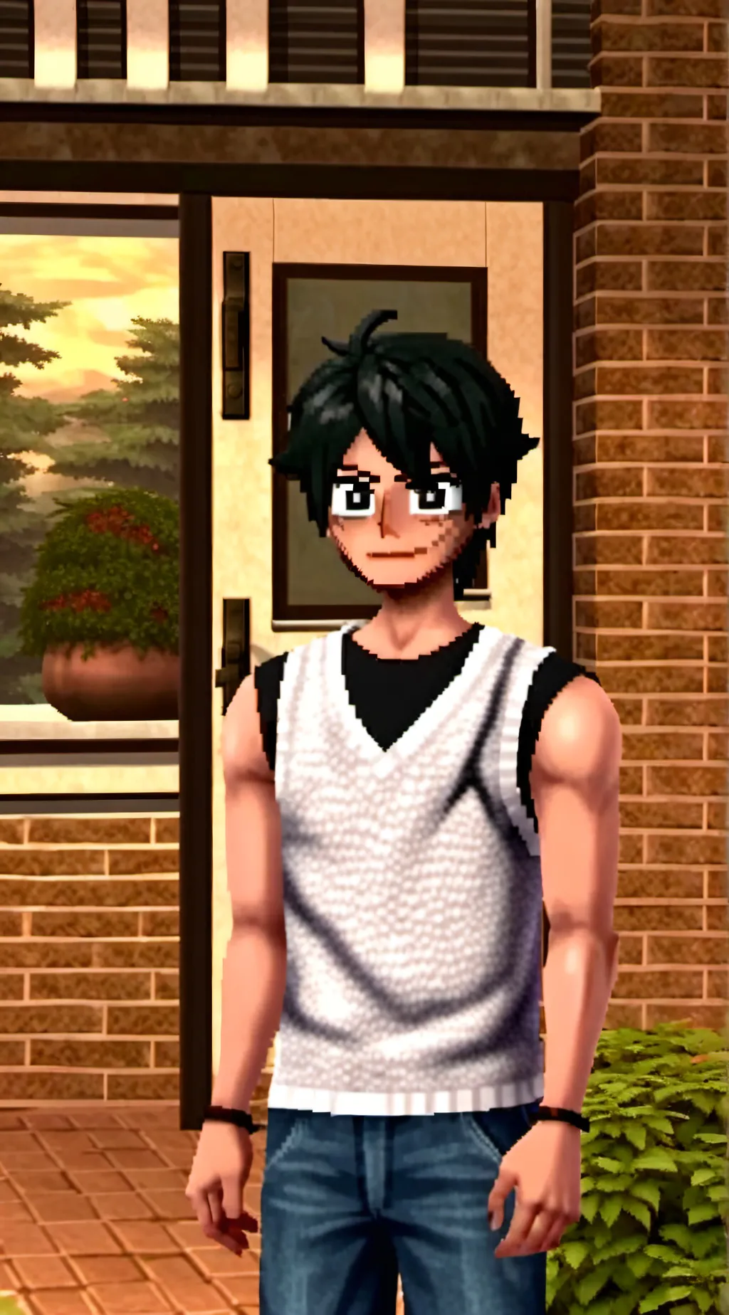 ai character: Alpha wolf background