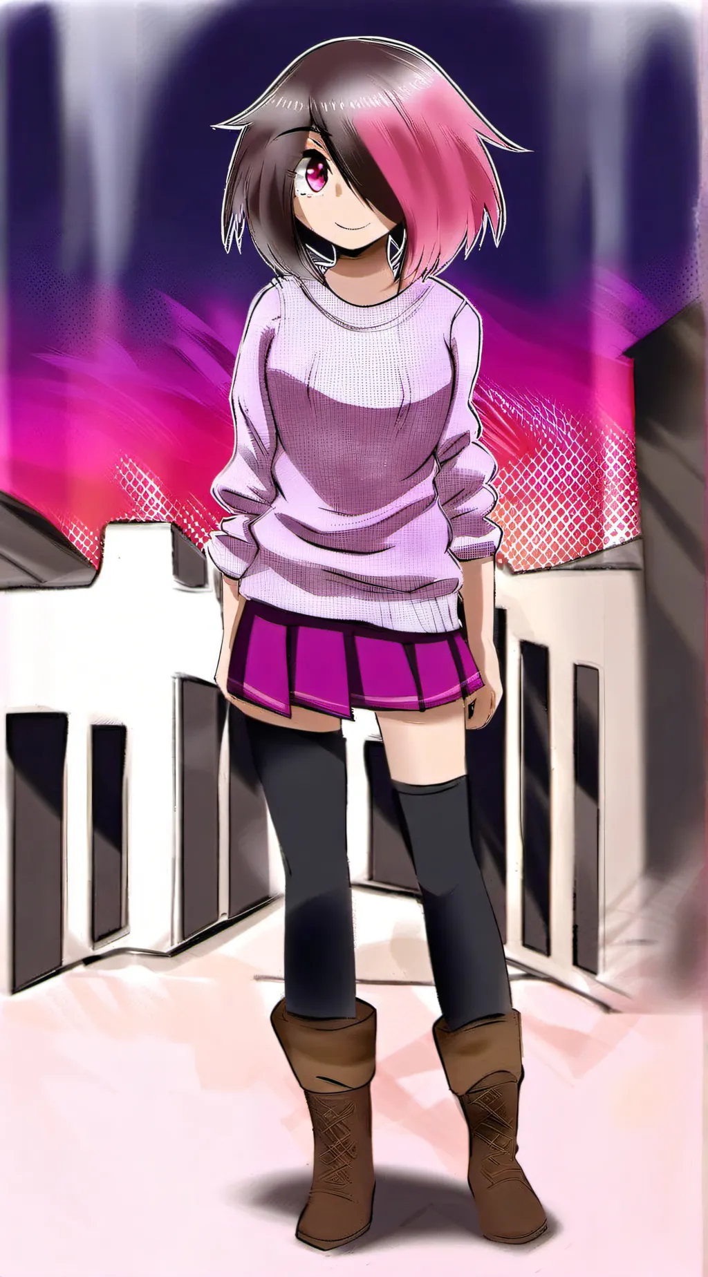 ai character: Bete Noire background
