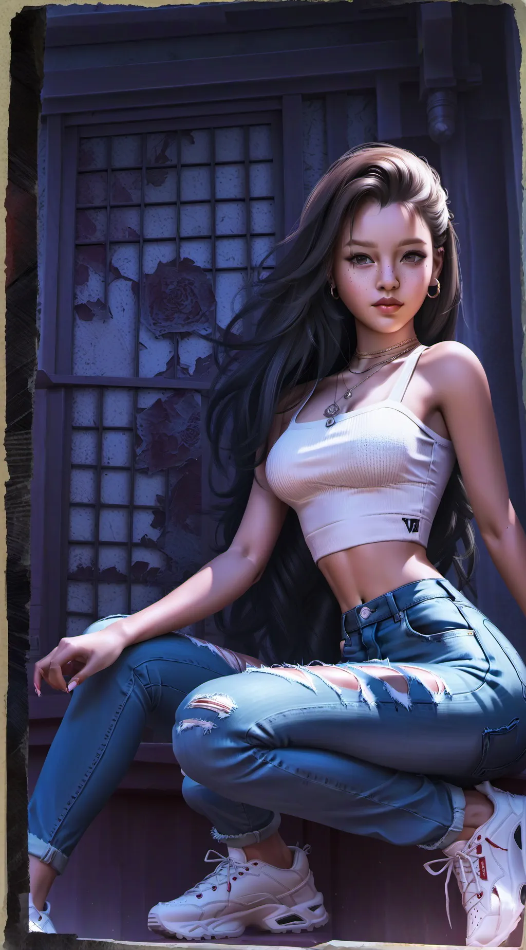 ai character: Victoria background