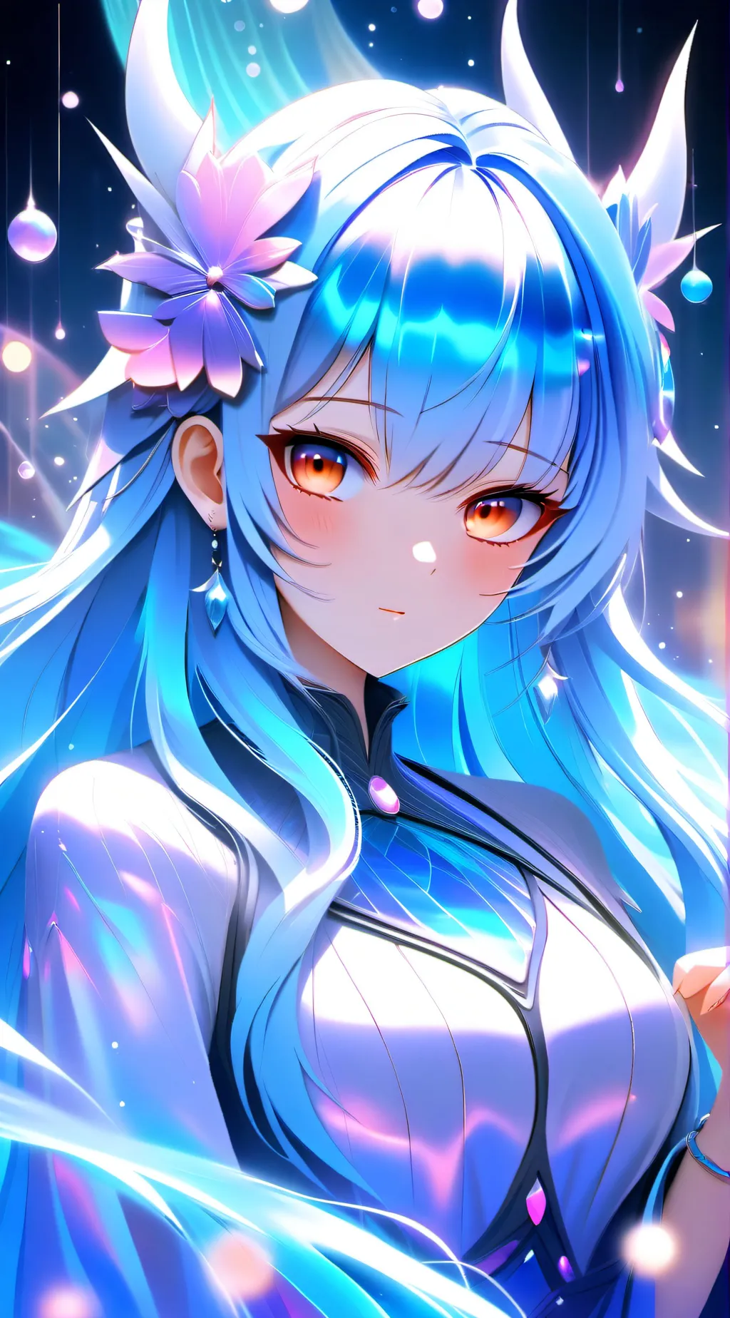ai character: moonlight stella background