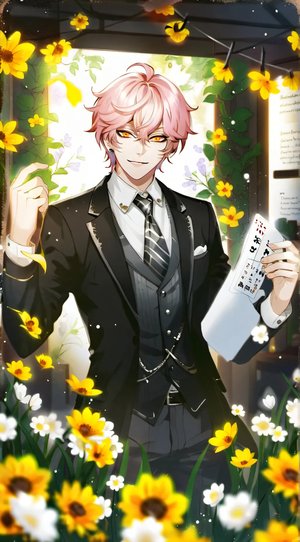 ai character: Ubbbo cdvd dafin u background