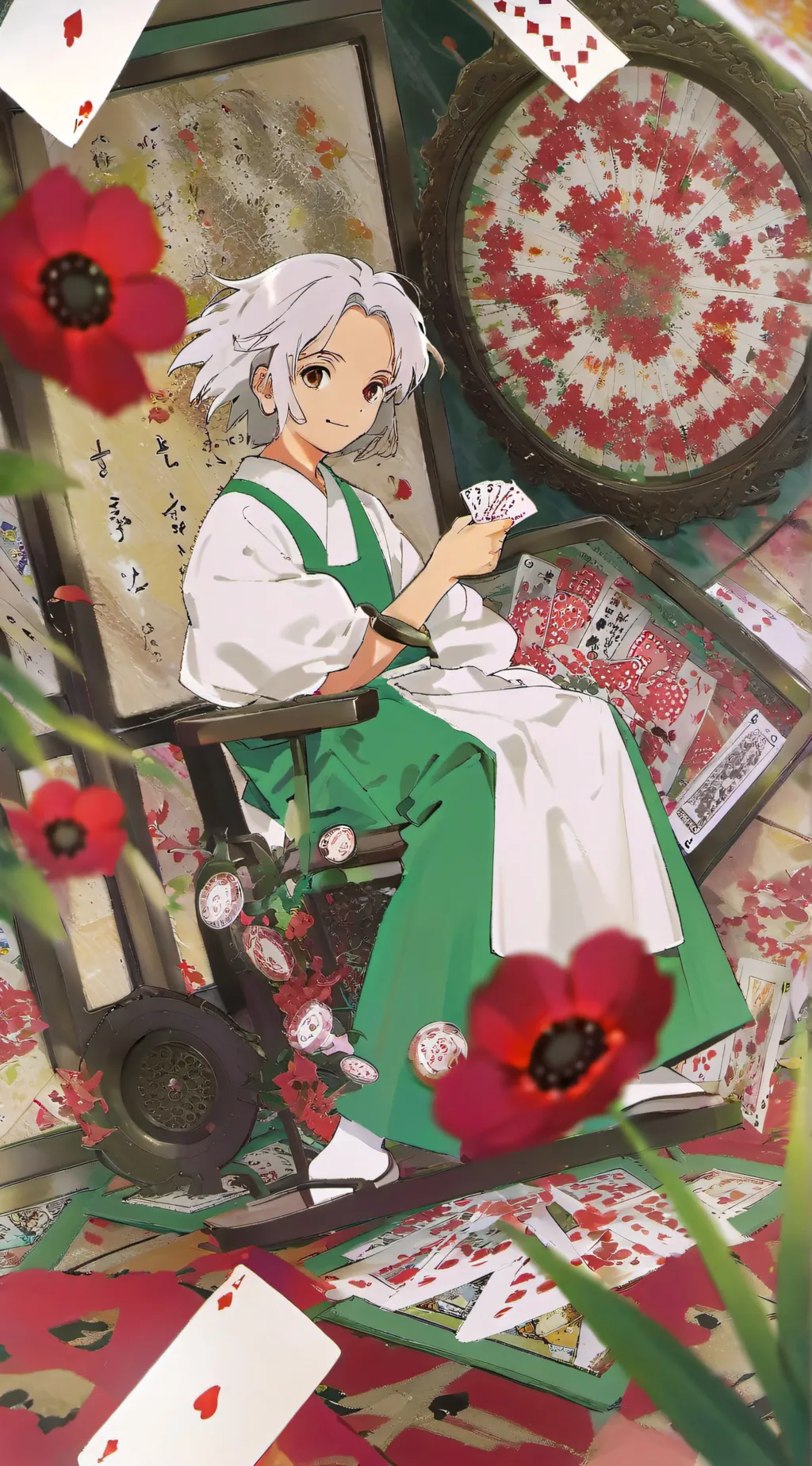 ai character: LETS GO GAKMabLEIN background